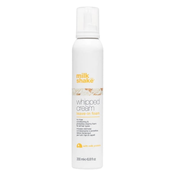 Milk_Shake Whipped Cream Leave-in Treatment | Creamy, No-Rinse Conditioning Mousse with Milk Proteins and Fruit Extracts | Hydrates, Detangles, and Smooths for Silky, Healthy-Looking Hair