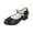 Black Shoes, variant on Elegant Girls Sandals For Dressy Occasions Timeless Walking Footwear Birthday Casual Summer Holiday Travel Outdoor Solid Color Child Shoes