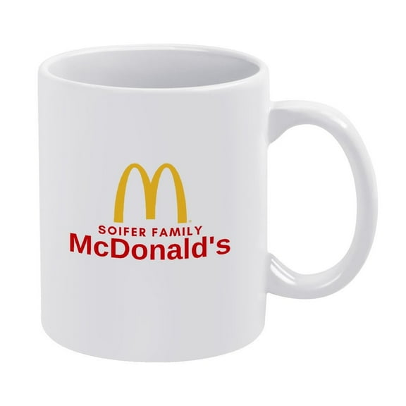 White Mug Fad McDonald