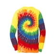 thumbnail image 6 of Port & Company Mens Essential Tie-Dye Long Sleeve Tee PC147LS -Rainbow L, 6 of 6