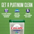 thumbnail image 4 of Cascade Platinum Dishwasher Pods, Dishwasher Detergent, Dish Detergent Soap, Lemon, 59 count, 4 of 10