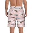 thumbnail image 3 of Naloa Cloud Sloth Men's Beach Shorts, Surfing shorts, Swim trunks, Quick Dry Swim Trunks for Surfing Beach Fun - X-Large, 3 of 9