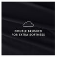 thumbnail image 2 of Double-Brushed Microfiber Full Sheet Set 4 Piece – Oeko-TEX Certified Ultra Soft & Wrinkle-Free - 16" Deep Pocket Sheets - Easy Care Full Size - Black, 2 of 7