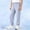 Light Blue, variant on HAOTAGS Pants for Boys Summer Mosquito - Proof Casual Elastic - Waist Outdoor Hiking Pants Blue Size 9/10