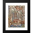 thumbnail image 2 of Lorenz Stöer 19x24 Black Modern Framed Museum Art Print Titled - Geometry and Perspective Pl 11 (1567), 2 of 5