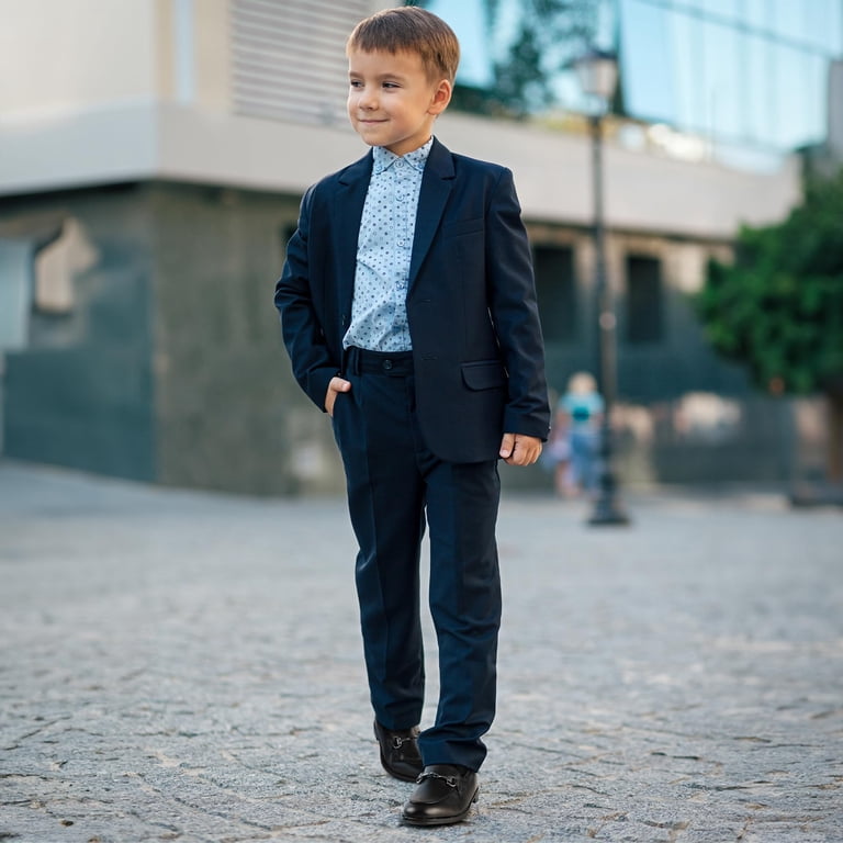 black dress shoes boys Deer Stags Boys' Gabe Black