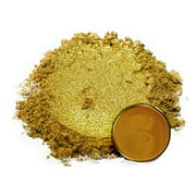 Eye Candy Mica Powder Pigment “Kin Gold” (50g) Multipurpose DIY Arts and Crafts Additive | Natural Bath Bombs, Paint, Soap, Nail Polish, Lip Balm (Kin Gold, 50G)