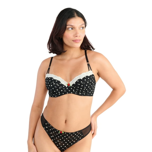 Parade Women's Mesh Pushup Bra, Sizes S-3XL