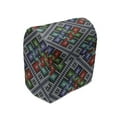 thumbnail image 1 of Ethnic Stand Mixer Cover, Traditional Folk Pattern in Knitting Form South American Ecuador Geometric Tropical, Kitchen Appliance Organizer Bag Cover with Pockets, 5 Quarts, Multicolor, by Ambesonne, 1 of 4