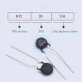 thumbnail image 2 of NTC Power Thermistor 5% Thermal Resistor Inrush Current Temperature Sensor-5D-7-20pcs, 2 of 6