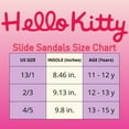 thumbnail image 7 of Hello Kitty Dual Sizes Girls Slides. (Little Kids Big Kids), Fuchsia, 4 5, 7 of 7