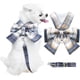 thumbnail image 1 of Dog Harness for Small Dogs with Bow Small Harness for Dogs with D-Ring Soft Mesh Adjustable Harness Set Puppy Pet Harness and Leash (Navy Blue XS), 1 of 4