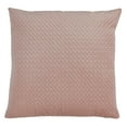 thumbnail image 3 of SARO 9036.LV18S 18 in. Square Poly Filled Pinsonic Velvet Throw Pillow - Lavender, 3 of 5