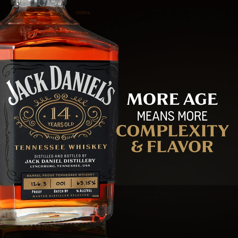 Jack Daniel's 14-Years-Old Tennessee Whiskey, 700 mL Bottle, Batch
