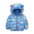 thumbnail image 1 of 0-6Years Baby Clothes Winter Coats with Hooded Light Puffer Coat Warm Padded Jacket for Baby Boys Girls Toddler Outerwear Coat, 1 of 3