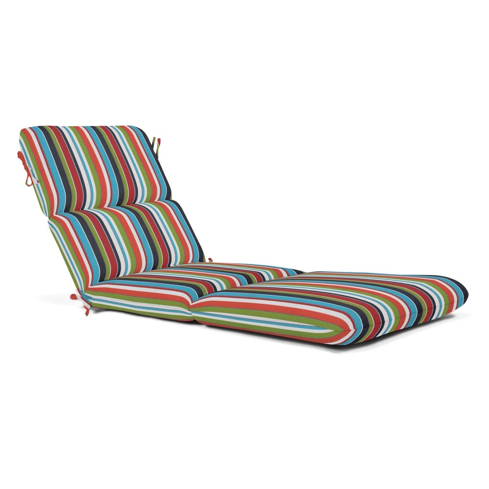Sunbrella 74" Chaise Cushion - Carousel Confetti - Walmart.com