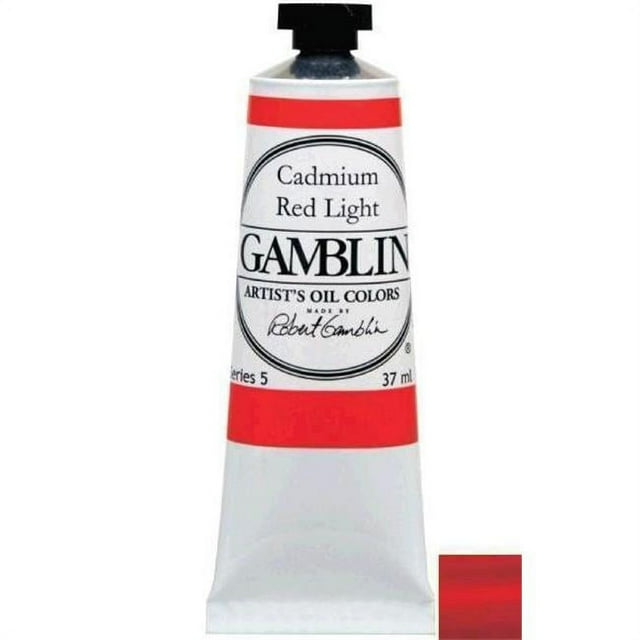 Gamblin G1520 37ml Artists Grade Oil Color - Perylene Red