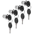 thumbnail image 4 of Zinc Alloy Mailbox Lock, With Keys Weather Resistant Cam Lock, Drawers For Cabinets Pinball Games RV 103‑20, 4 of 8