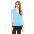 thumbnail image 1 of Bella + Canvas T-Shirt à Manches Courtes Col en V Profond pour Femmes, 1 of 1