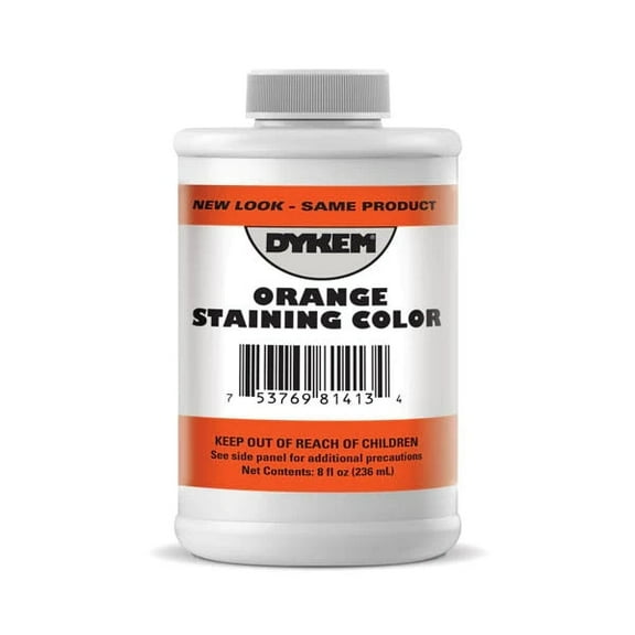 Dykem Opaque Staining Color,8 oz,Orange 81413