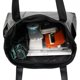 thumbnail image 2 of Bolsos de hombro de gran capacidad de PU Color sólido para mujer 2 bolsillos bolso de viaje femenino, 2 of 9