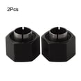 thumbnail image 3 of RANMEI 2Pcs 12.7Mm 2610906287 326286-03 Chuck Collet And Nut Replace For Dw6214 Dw616, 3 of 9
