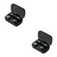 thumbnail image 3 of Auriculares portátiles Matsuzay compatibles con Bluetooth sonido estéreo en la oreja Negro Stor skärm, 3 of 6