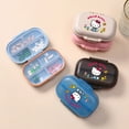 thumbnail image 3 of Caja de pastillas portátil de dibujos animados Kawaii Sanrio Hello Kitty, pastillero de 7 rejillas de Anime, contenedor de almacenamiento para tableta, caja de pastillas de medicina semanal, 3 of 4