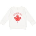 thumbnail image 2 of Inktastic Canada Maple Leaf Toddler Sweatshirt, 2 of 4