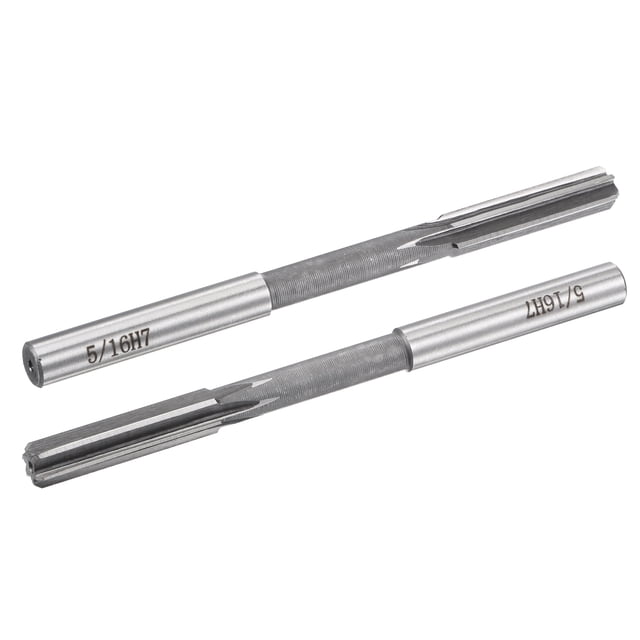 Uxcell Cannettes Droites Précises Machine à Laver HSS Alésoirs 2 Pcs 5/16 Pouces