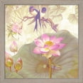 thumbnail image 3 of Great Art Now Lotus Sanctuary B by Steve Hunziker, 2 Piece Framed Art Set Each 13"W x 13"H, 3 of 3