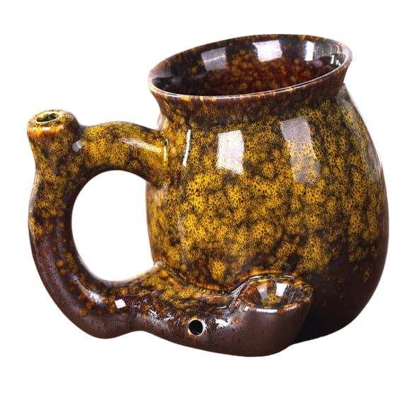 Unique Glaze Ceramic Coffee Pot Water Cups for Home Office Use Enduring