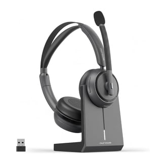 Nuroum, OpenEar Pro 2 Bluetooth Headphones, Noise Reduction, Black