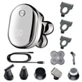 thumbnail image 1 of Afeitadora de los hombres IPX6 Impermeable LED Pantalla LED Pantalla de barba Trimmer de afeitar Máquina de afeitar Detalleable Clipper con protector Tipo multifuncional Monstrate CE001690-02B, 1 of 7