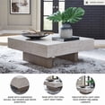 thumbnail image 4 of Signature Design by Ashley Jorlaina White Coffee Table, 4 of 5