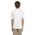 thumbnail image 2 of The Gildan Youth Ultra Cotton 6 oz T-Shirt - WHITE - M, 2 of 2