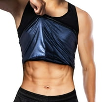 Lilvigor Women Sauna Suit Sweat Vest Workout Waist Trainer Fat Burn Hot Polymer Heat Trapping Shirt Body Shaper Weight Loss Top