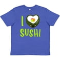 thumbnail image 3 of Inktastic I Love Sushi- Cute Youth T-Shirt, 3 of 5