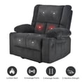 thumbnail image 4 of MAYEERTY Grey Power Lift Recliner Chair with Massage, Heat, USB Ports, and Cup Holders for Senior Comfort, 4 of 6