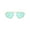 006 Gold Frame/Green Lens, variant on FEISEDY Small Retro Aviator Sunglasses Women Men Vintage Trendy Metal Frame Sun Glasses B2906
