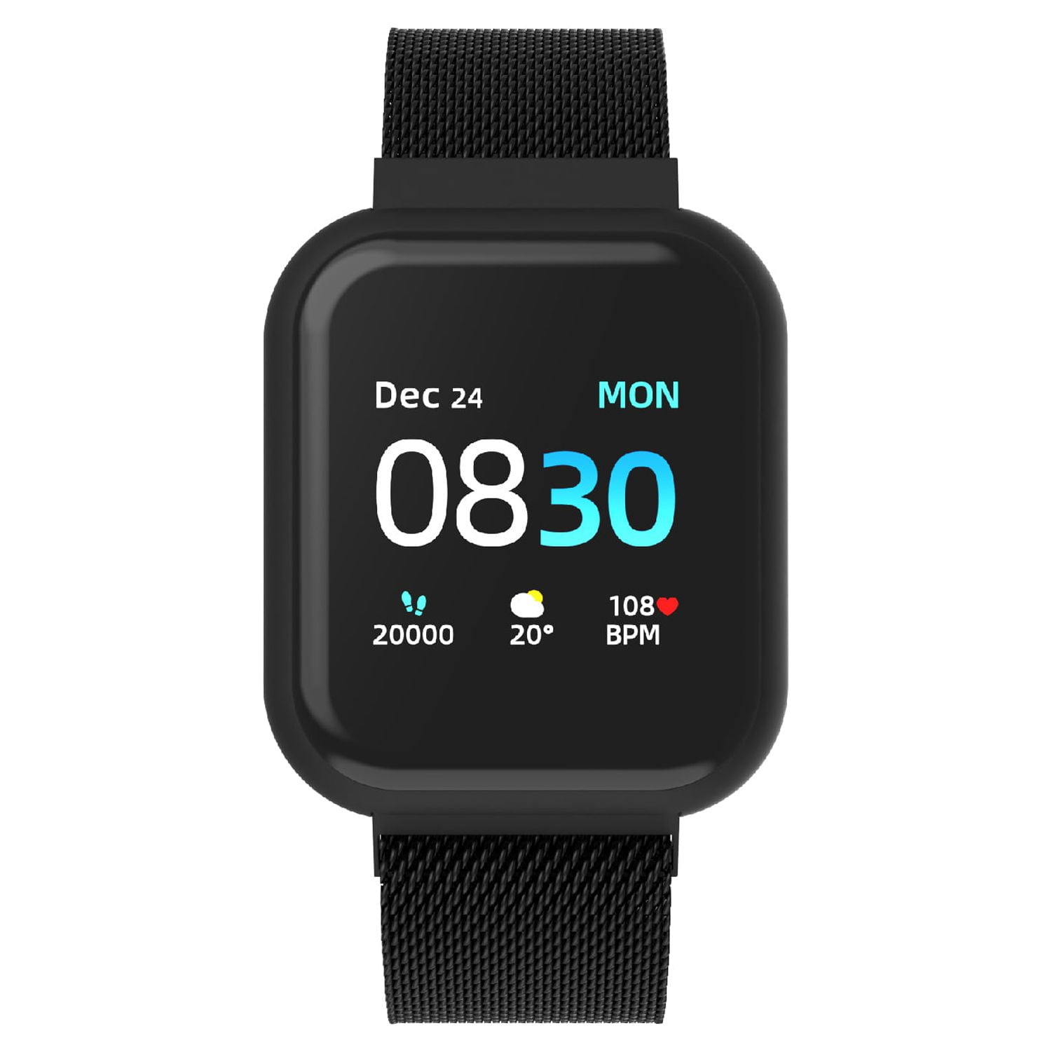 Itouch Air 3 Unisex Adult Smart Watch Fitness Tracker, Heart Rate 40mm Case