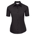 thumbnail image 1 of Russell Collection Womens Classic Polycotton Easy-Care Short-Sleeved Shirt, 1 of 3