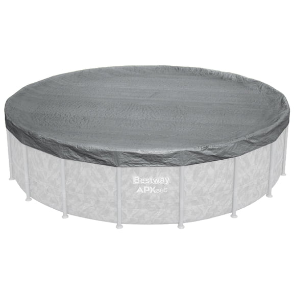 Bestway Round Pool Cover for 22' Above Ground Pools with Polar-Shield Winter Protection