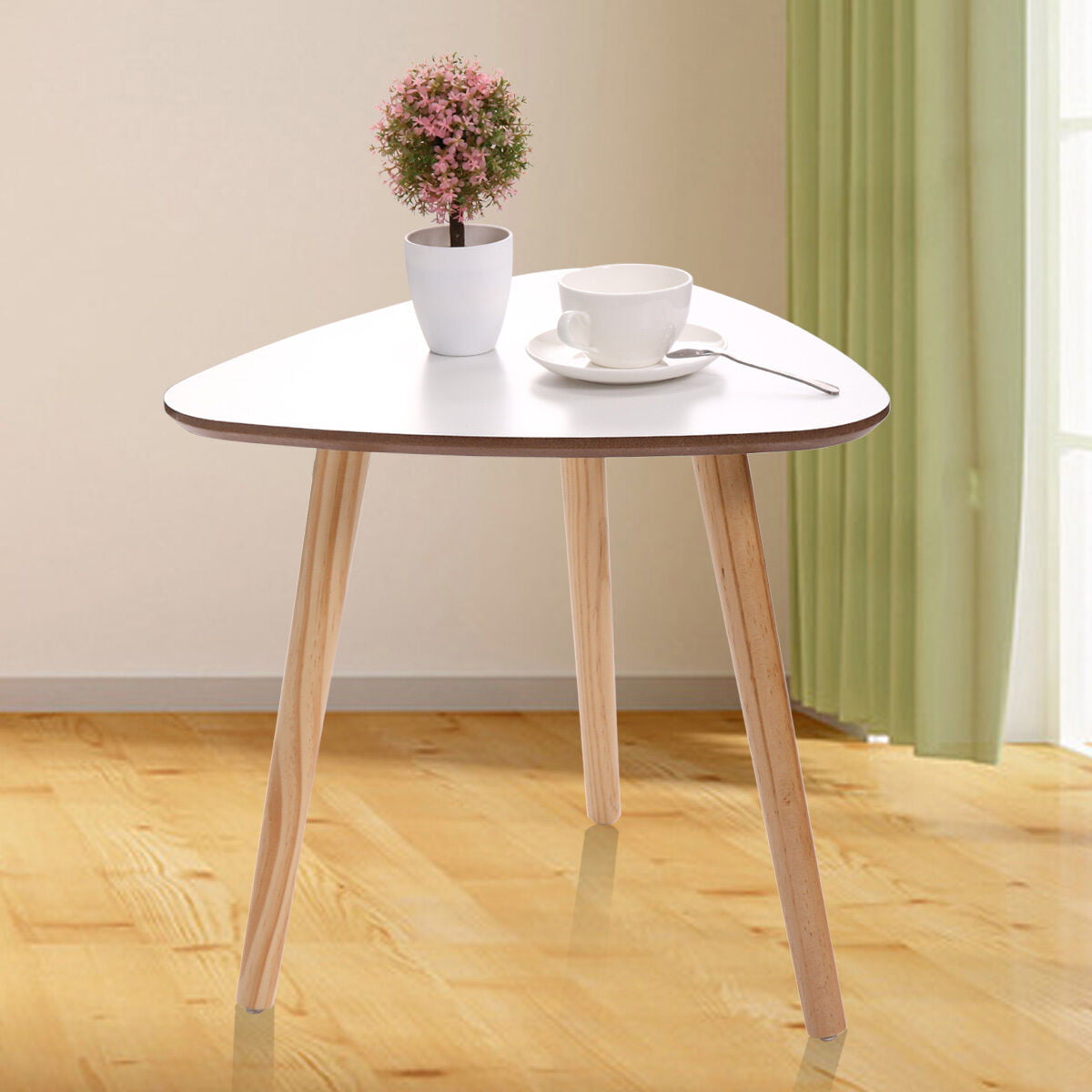 Topcobe End Table, Side Table for Bedroom, Living Room, Dining Room