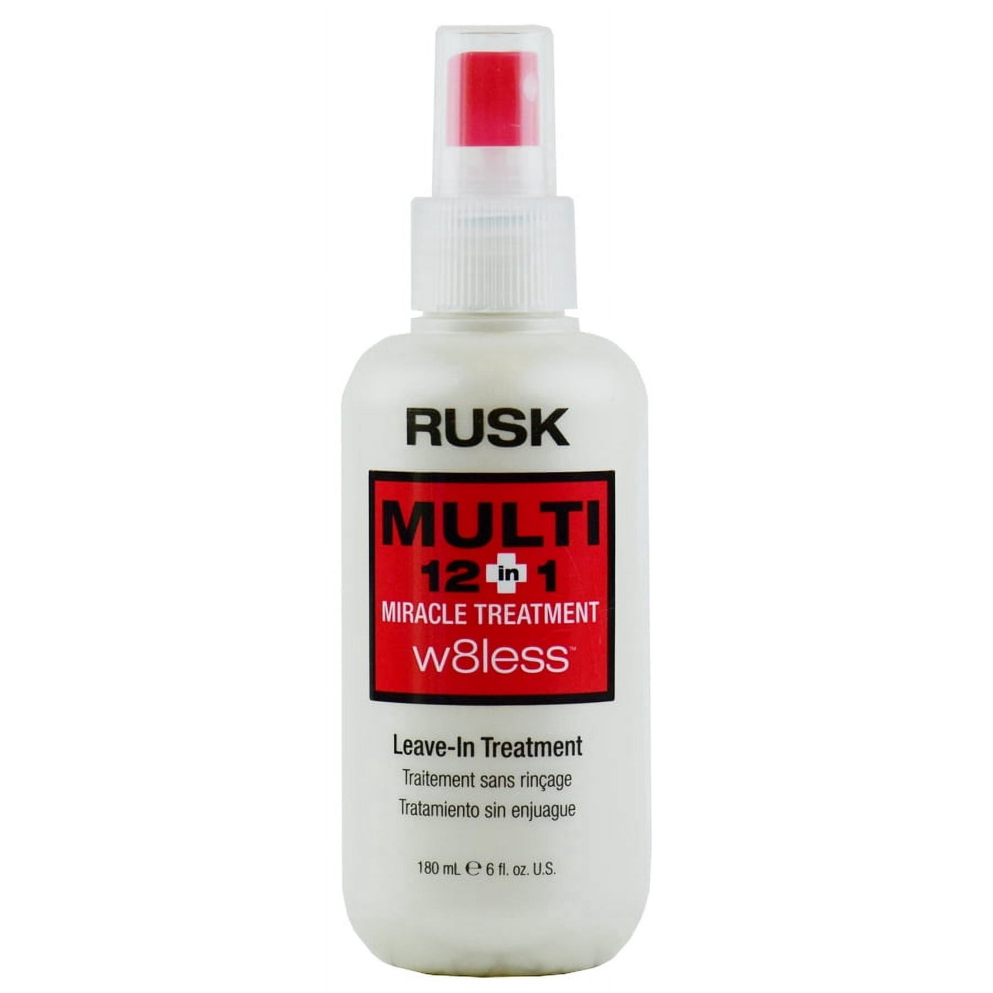 Rusk Multi 12-in-1 Miracle Treatment W8less Leave-In Treatment, 6 oz (Pack of 2)