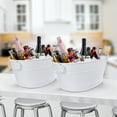 thumbnail image 5 of BREKX Set of 2 Colt Beverage Tubs in White, 5 of 6