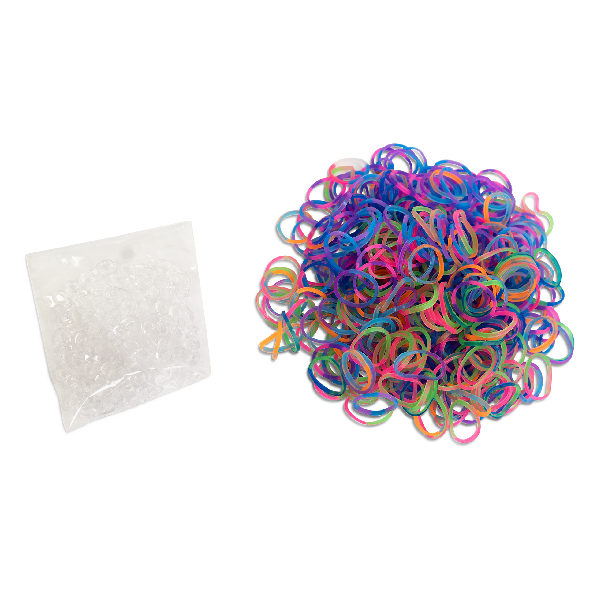 Rainbow Loom Rubber Bands Confetti Crush Mix - Walmart.com
