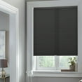 thumbnail image 2 of Cordless Cellular Shades No Drill No Tools Blinds Light Filtering Honeycomb Blinds for Windows Easy to Install Custom Cellular Blinds Privacy Window Blinds Shades, 30"W x 36"L, Light-Filter Black Grey, 2 of 7
