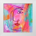 thumbnail image 1 of Haase, Andrea 12x12 White Modern Wood Framed Museum Art Print Titled - Fancy Girl II, 1 of 4