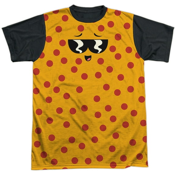 Uncle Grandpa Pizza Face Unisex Adult Halloween Costume Sublimated T Shirt